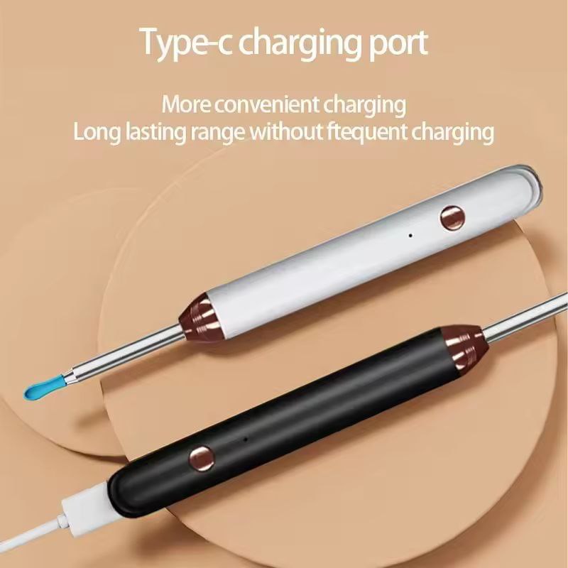 Earwax Cleaner With Camera | Earwax cleaner tool kit with 1080P camera WIFI & LED Light