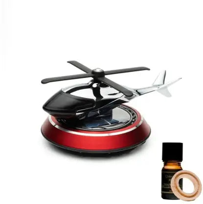 Solar Power Car Dashboard Helicopter Freshener l Car Interior Decoration Accessories