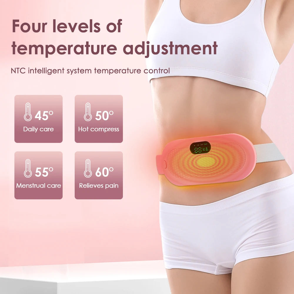 Menstrual Heating Pad – Period Pain Relief Wrap Belt for Women & Girls