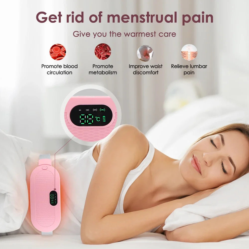 Menstrual Heating Pad – Period Pain Relief Wrap Belt for Women & Girls