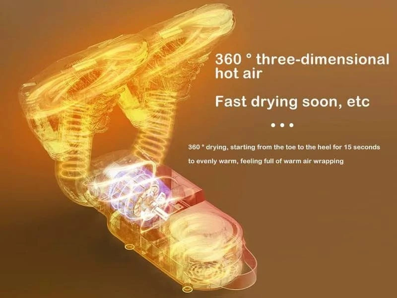 Shoes Dryer Machine Fast Dryer Heater Retractable Dehumidifying And Deodorizing Shoe Dryer