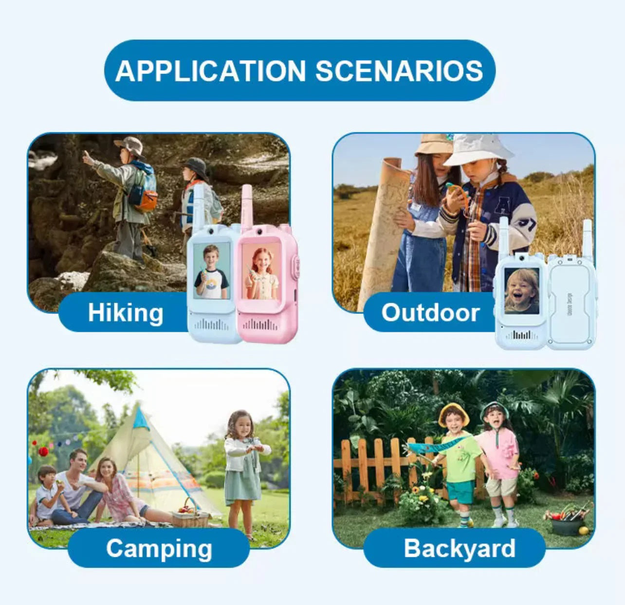 Kids Walkie Talkie in Video Calling Feature