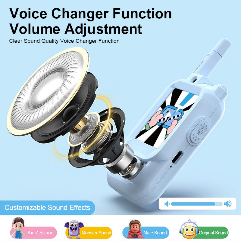 Kids Walkie Talkie in Video Calling Feature